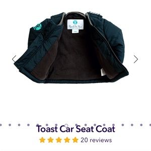 Buckle me coat in navy size 18 months. Brand new never been used.